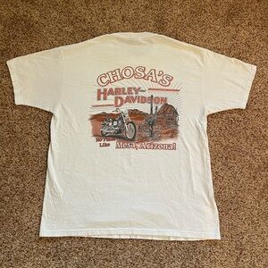 Harley-Davidson Cream Graphic Tee